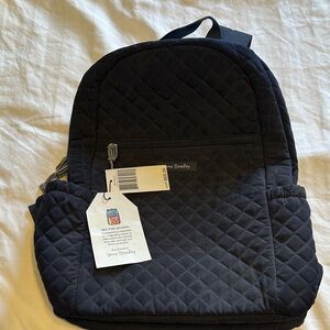 Vera Bradley Black Quilted Backpack